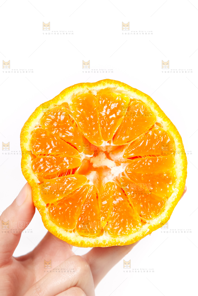 手里拿着丑柑