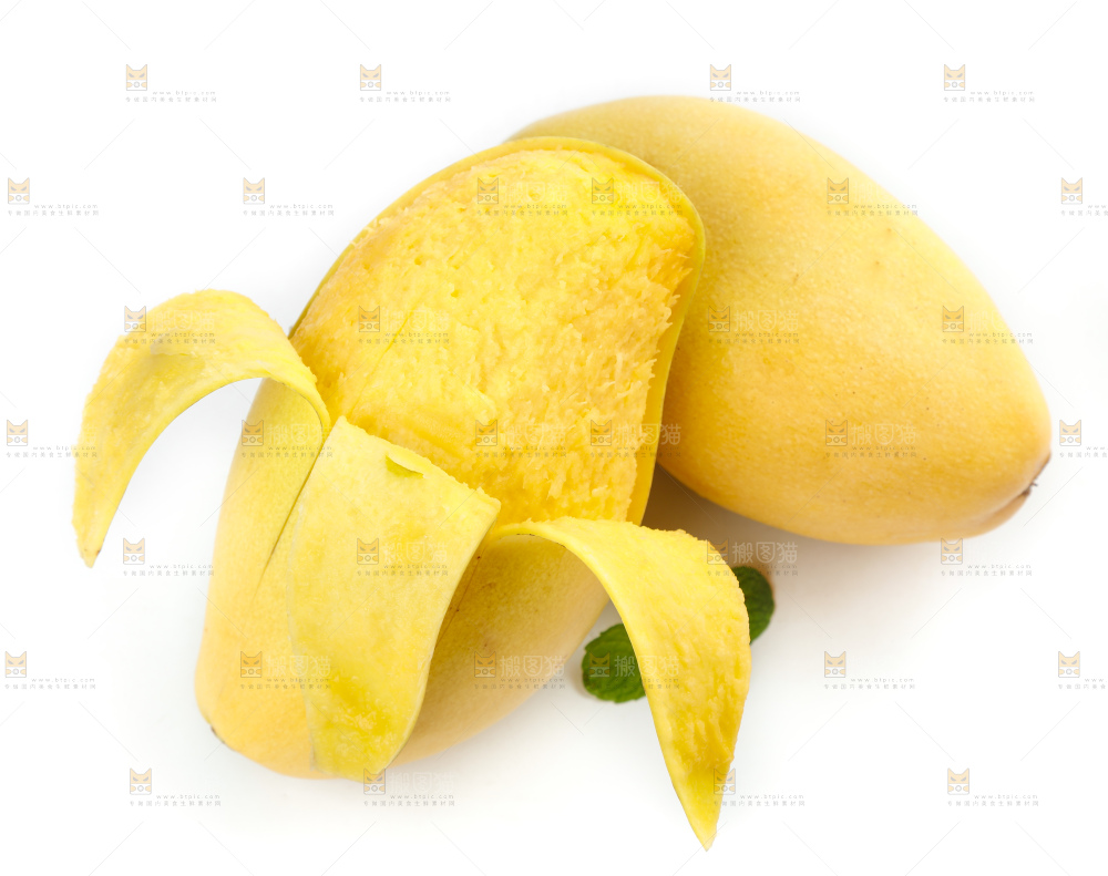 白底上放着进口高乐蜜芒