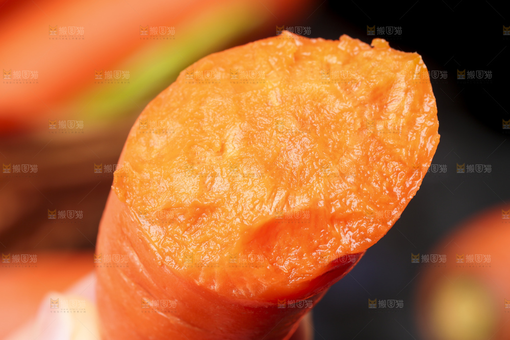 深底上的胡萝卜