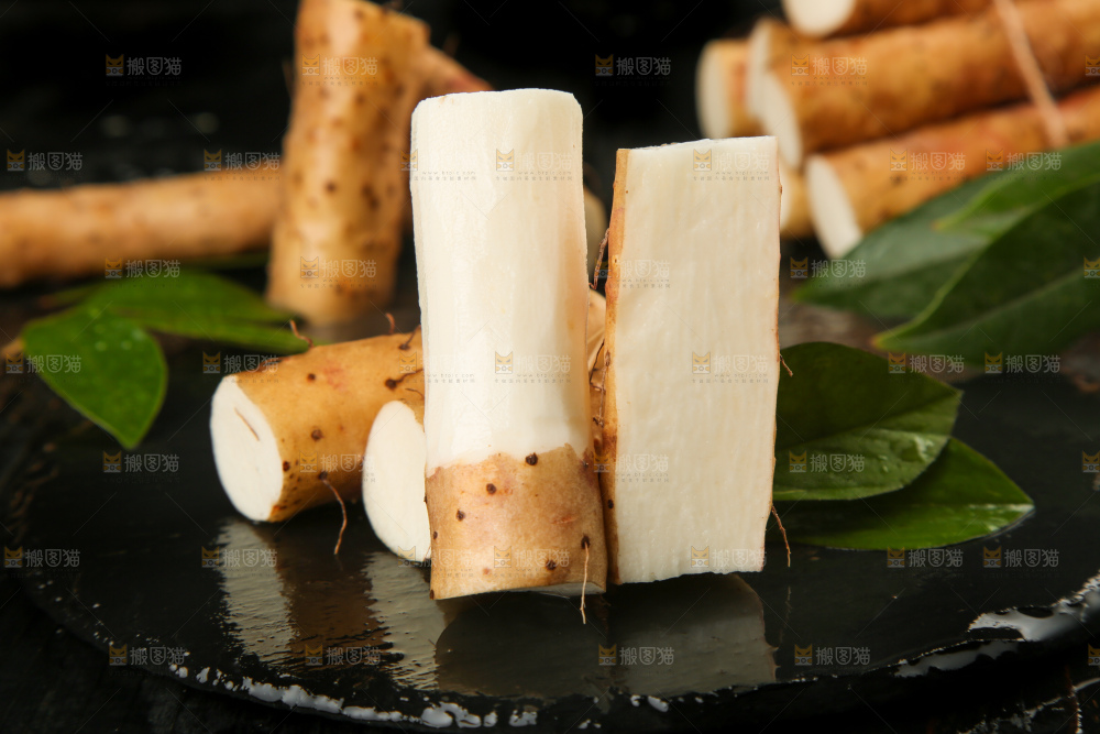 深底上的小白嘴山药
