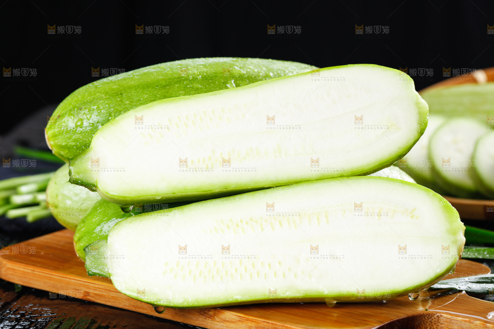 木底上的茭瓜