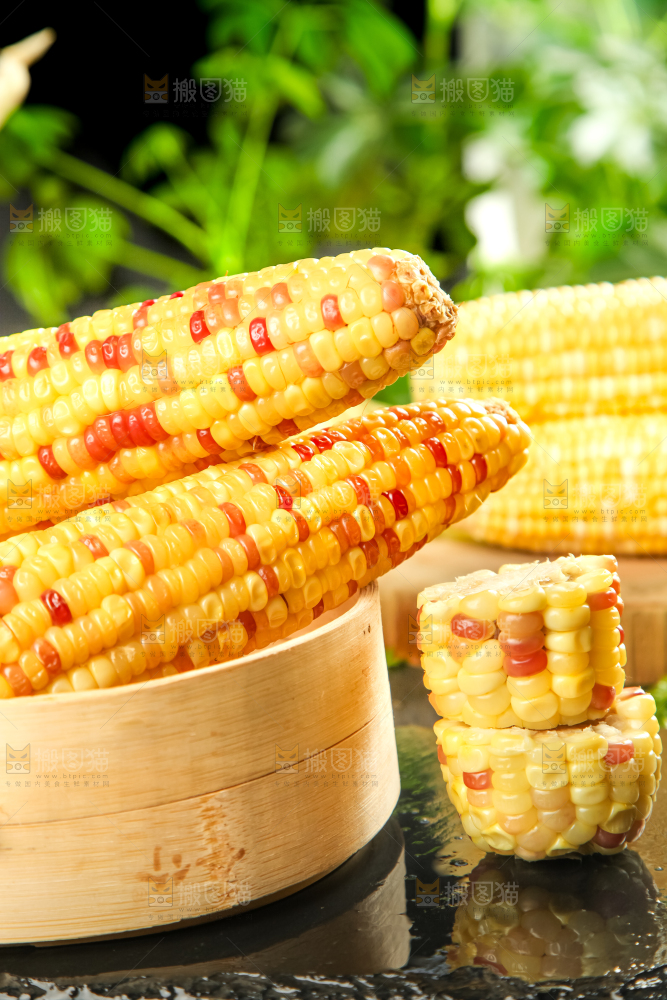 花糯玉米熟