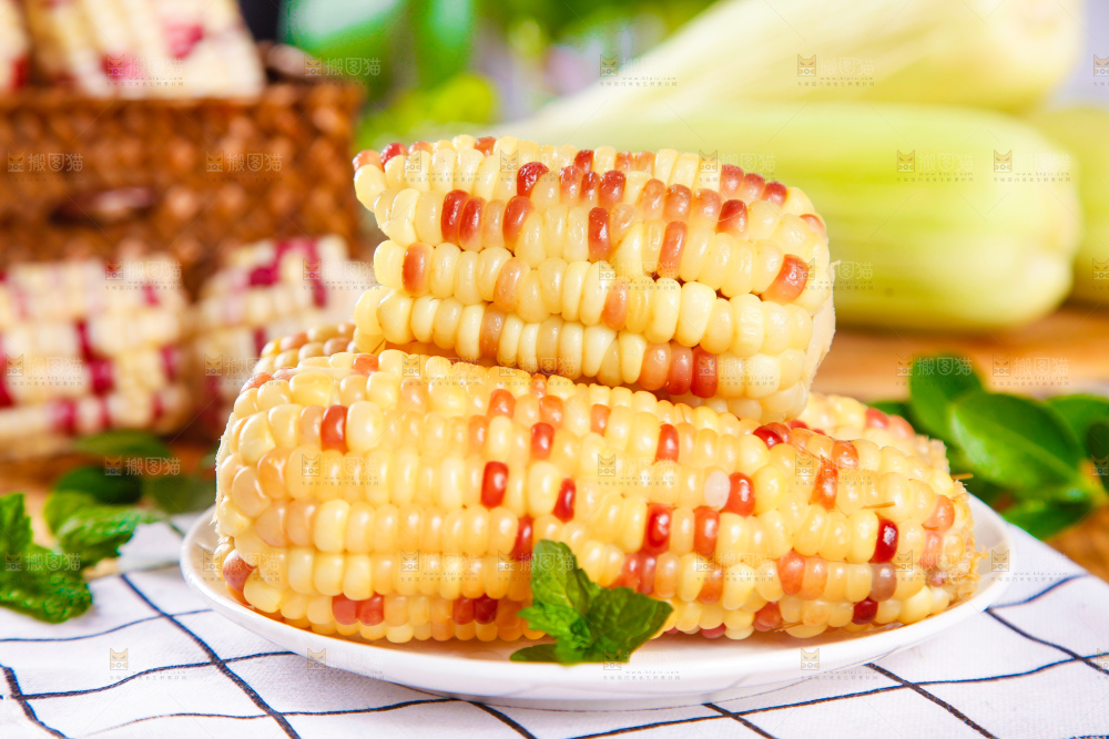 花糯玉米熟