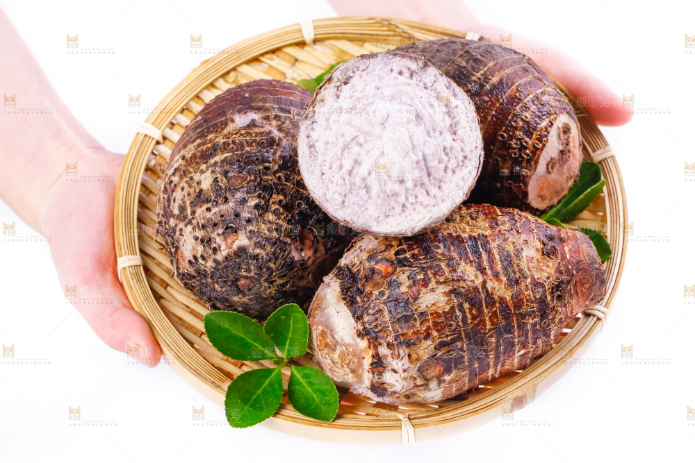 竹篮里的大芋头