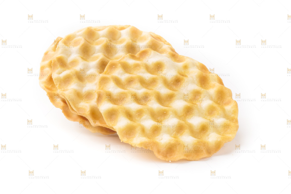 白底上的石头饼