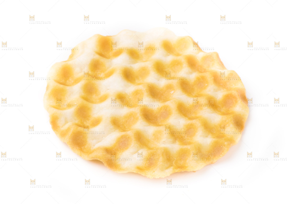 白底上的石头饼
