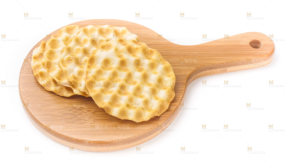 木板上的饼干