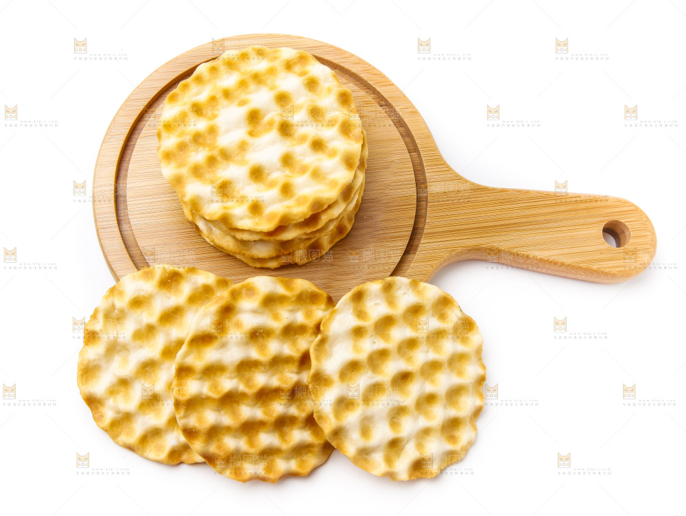 木板上的石头烧饼