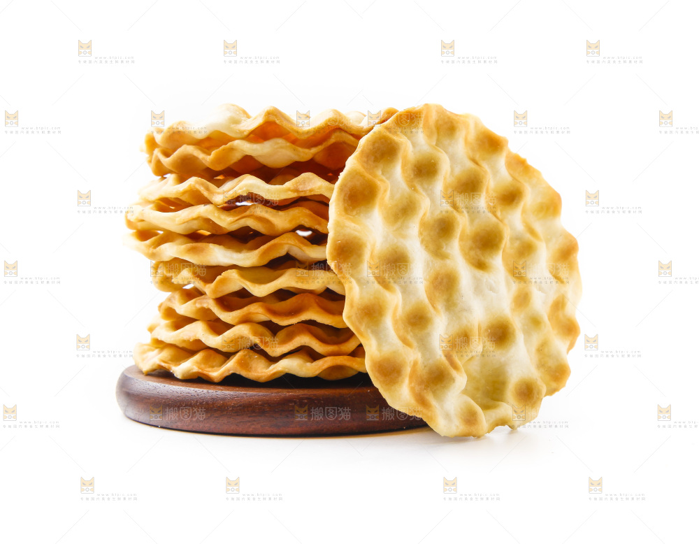 白底上的石头饼