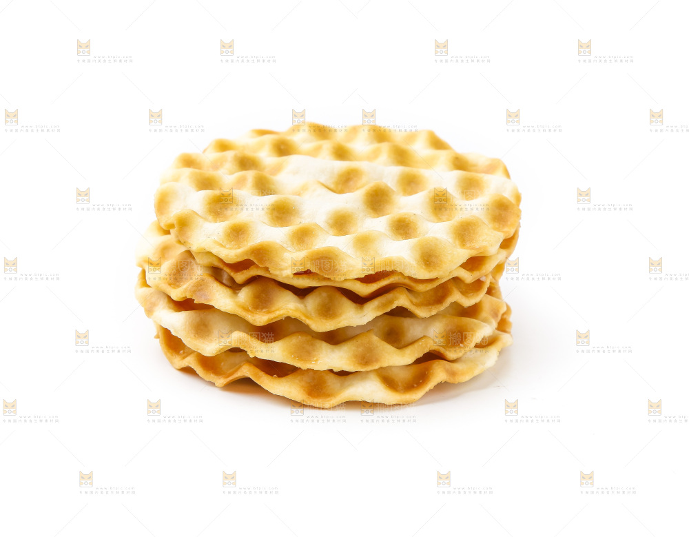 白底上的石头饼