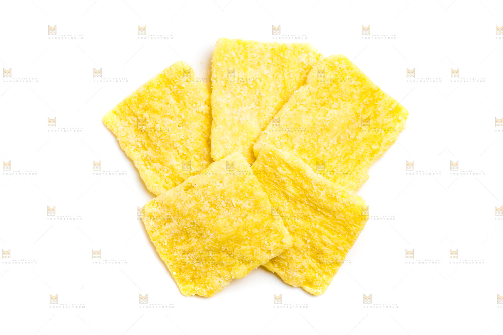 白底上的锅巴