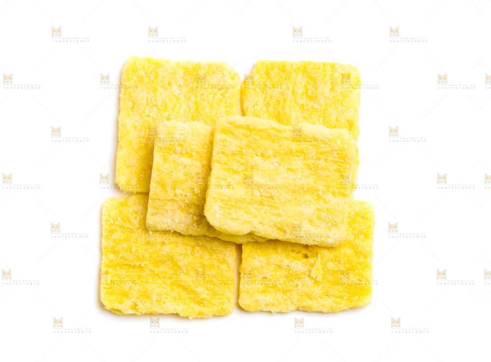 白底上的锅巴