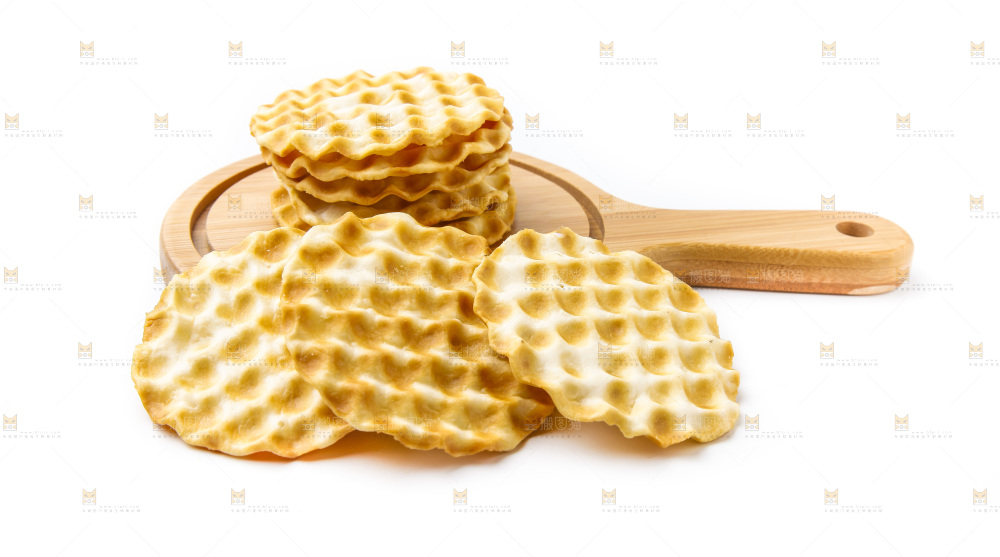 木板上的石头烧饼