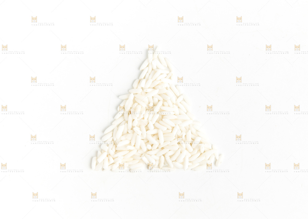 白底上的长糯米