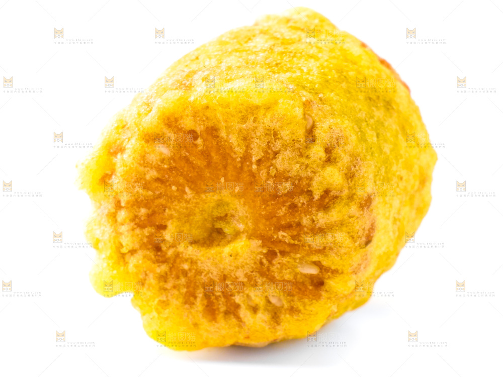 白底上的绿豆饼
