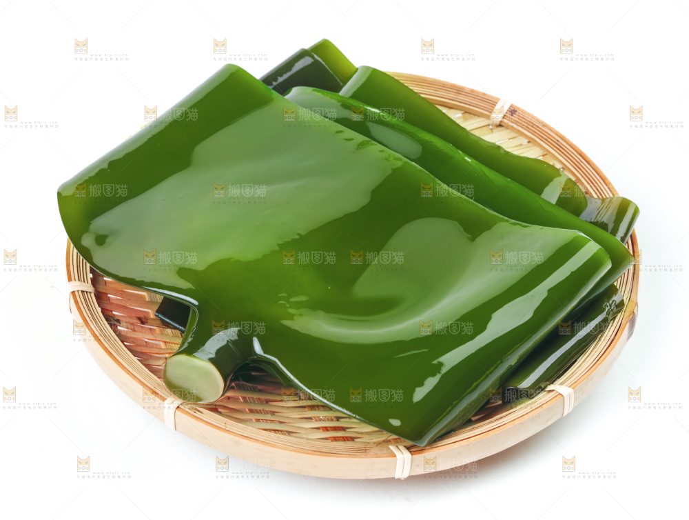 篮子里装着荣成海带头