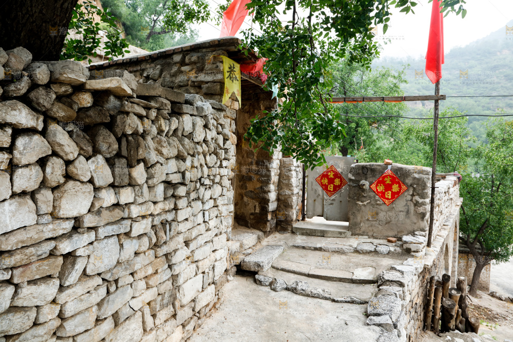 一片砖墙背景