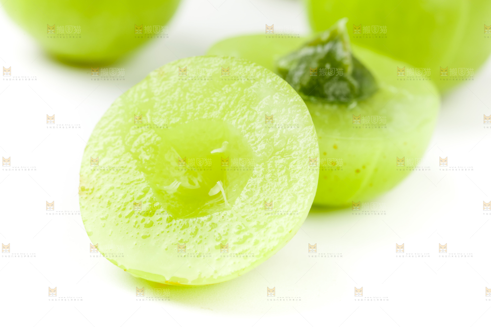 白底上的潮汕油甘果