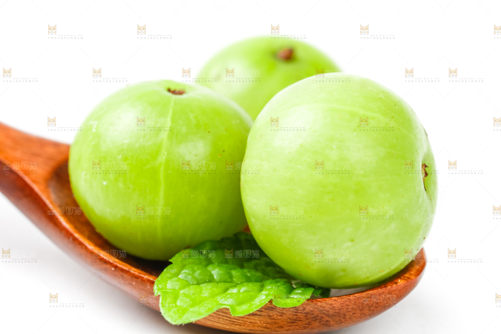 白底上的潮汕油甘果