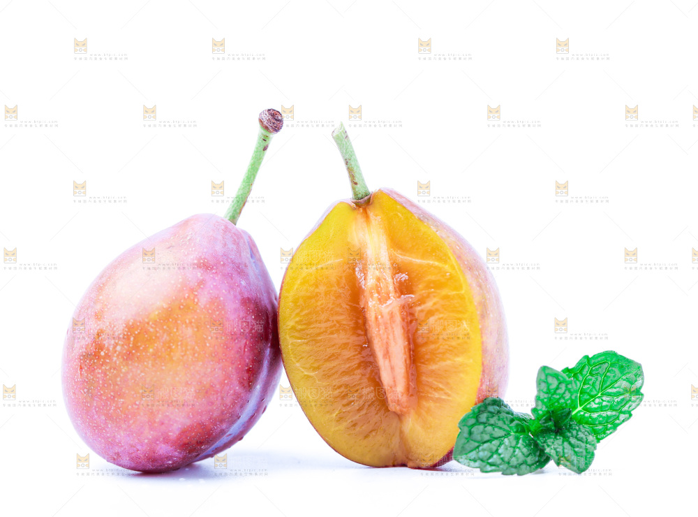 浅底上的新疆西梅