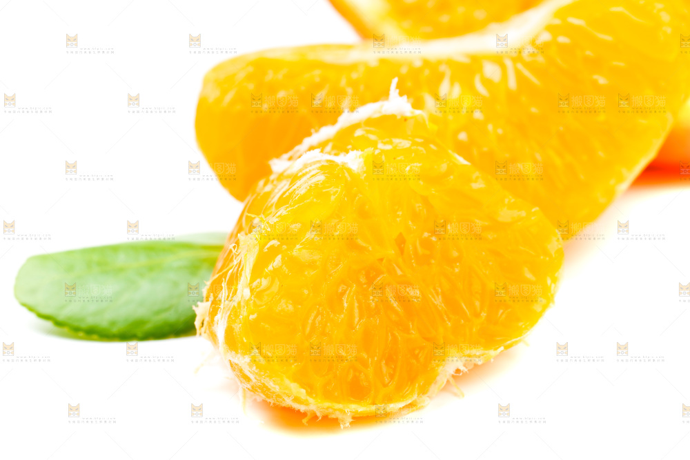 白底上的丑柑