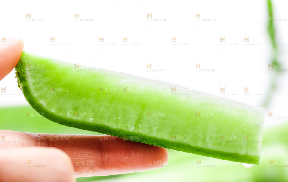 手上拿着水果萝卜