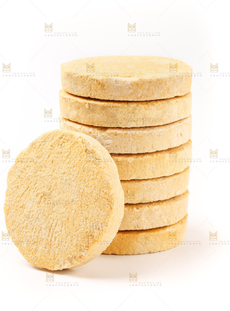 白底上的烟饼