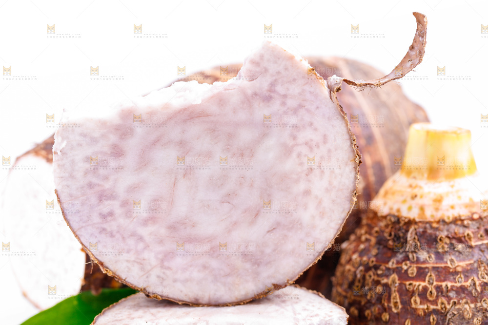 芋头果肉特写