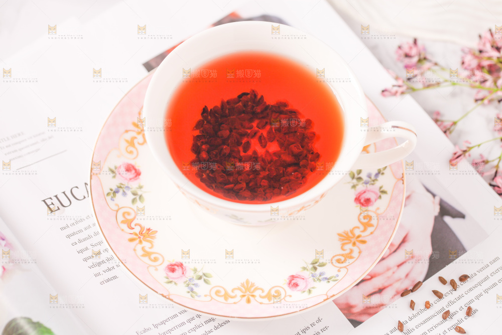 一杯决明子茶