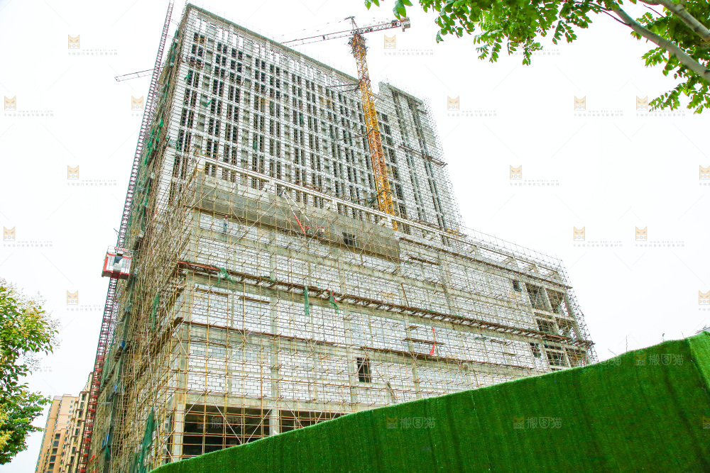 建设中的楼房