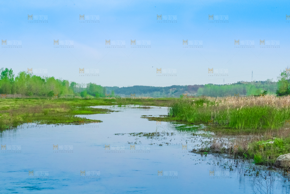 一条清澈的河流