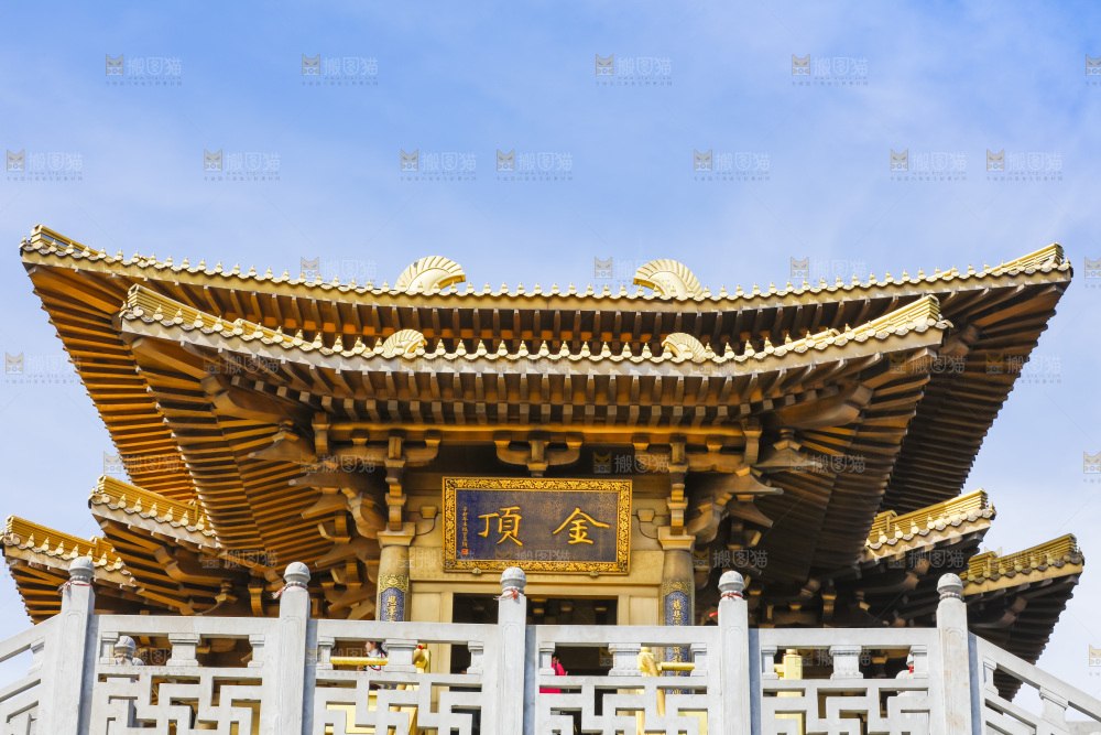 寺庙的建筑