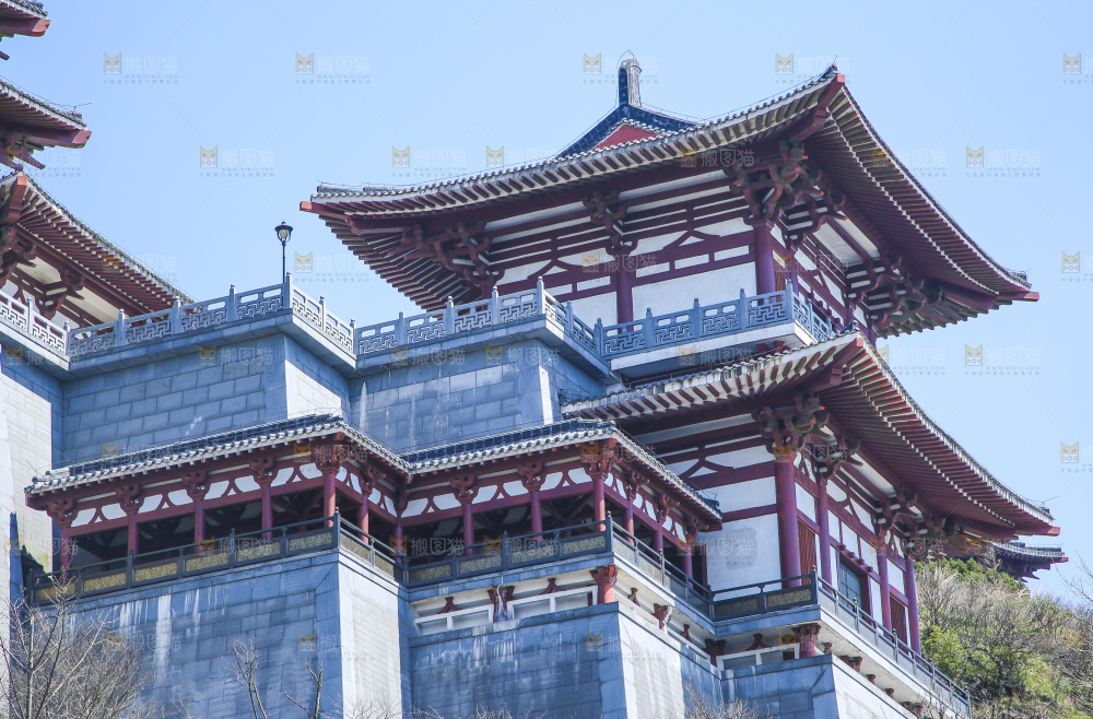 寺庙的建筑