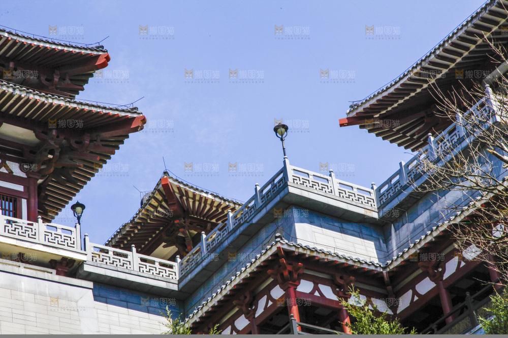 寺庙的建筑