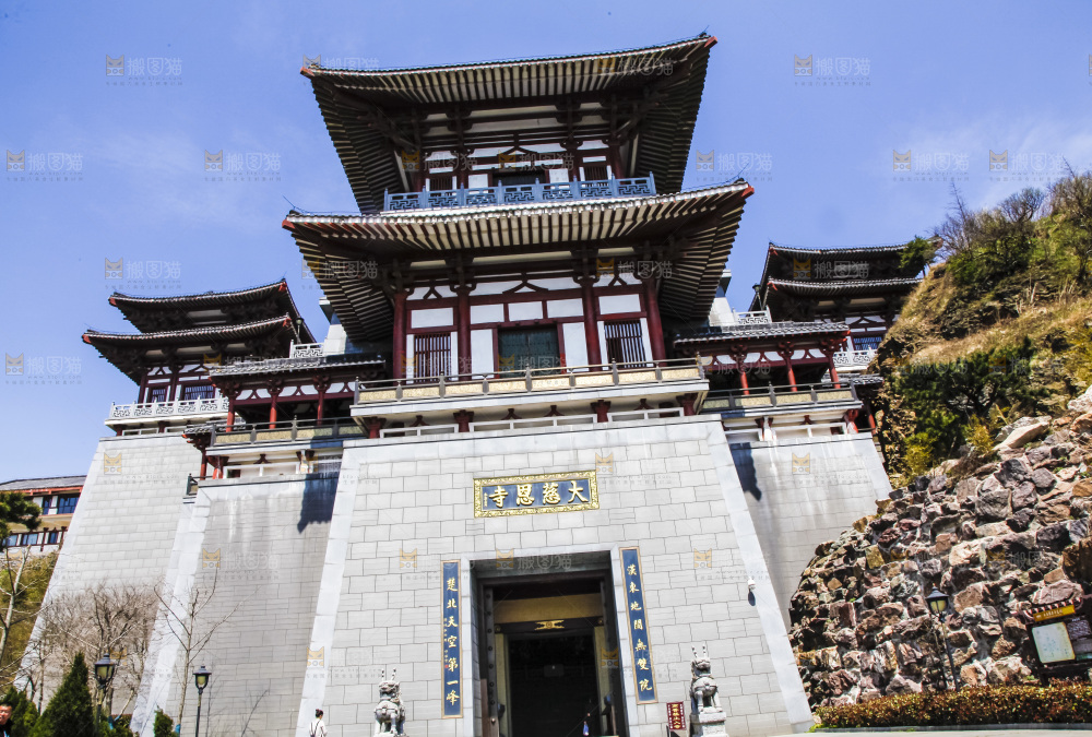 寺庙的建筑