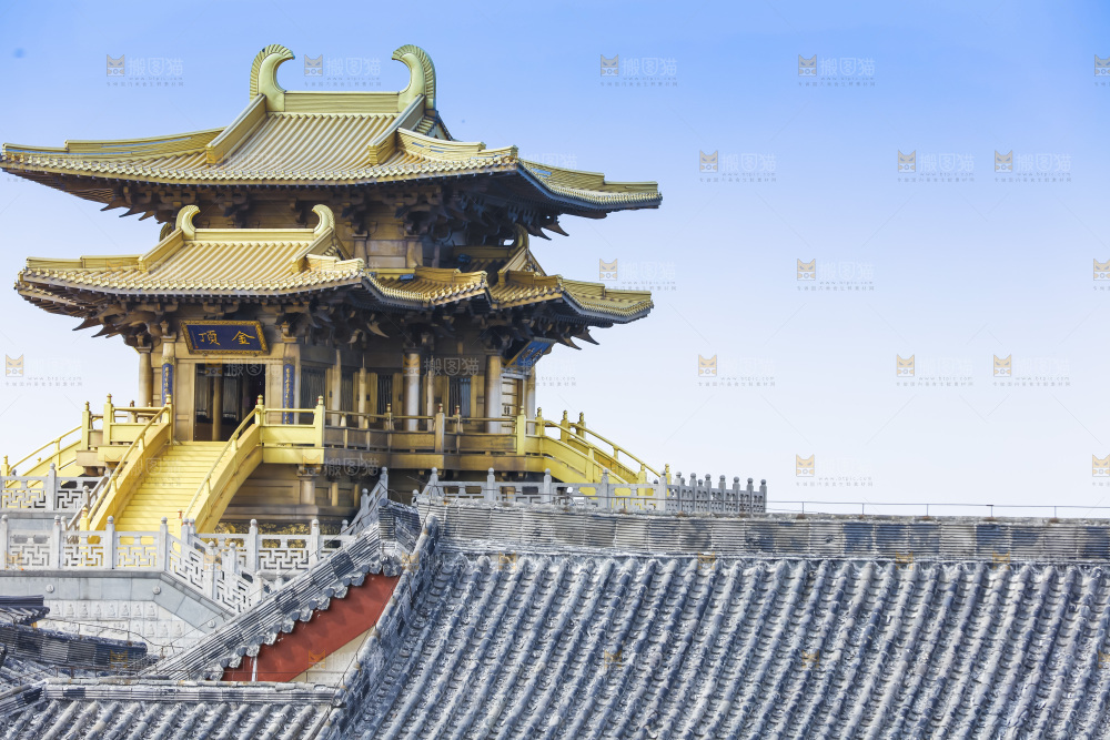 寺庙的建筑