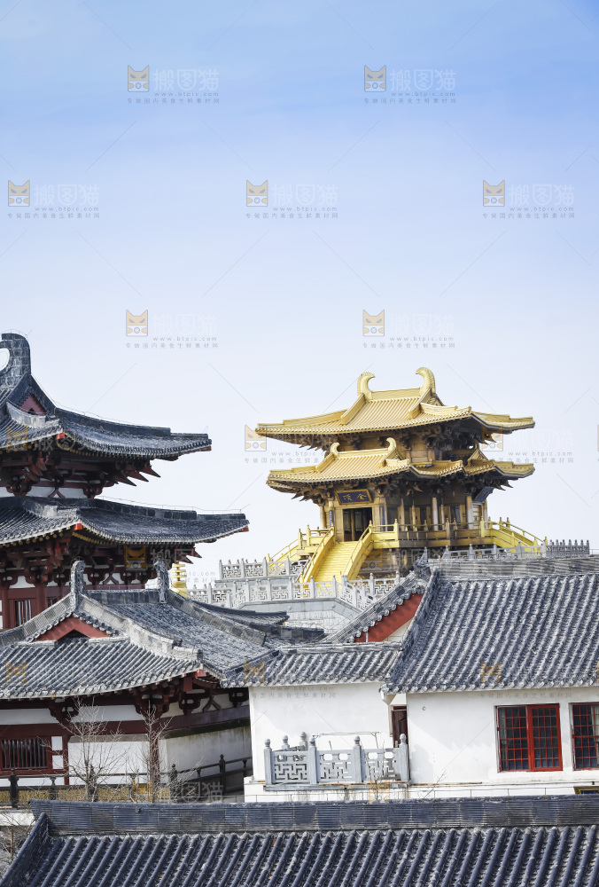 寺庙的建筑