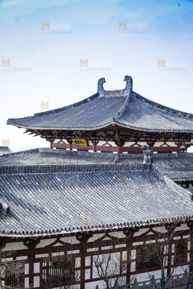 寺庙的建筑