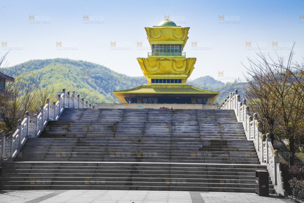 景区的建筑