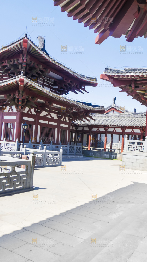 寺庙的建筑