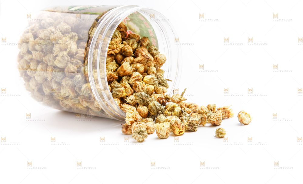 瓶子里装着胎菊