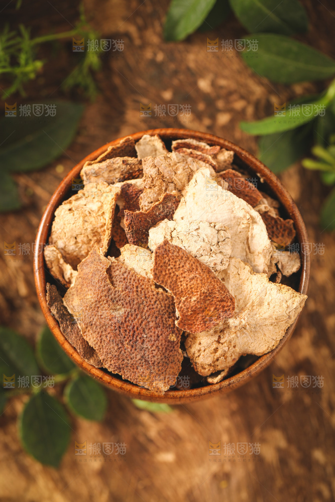 碗里装着陈皮