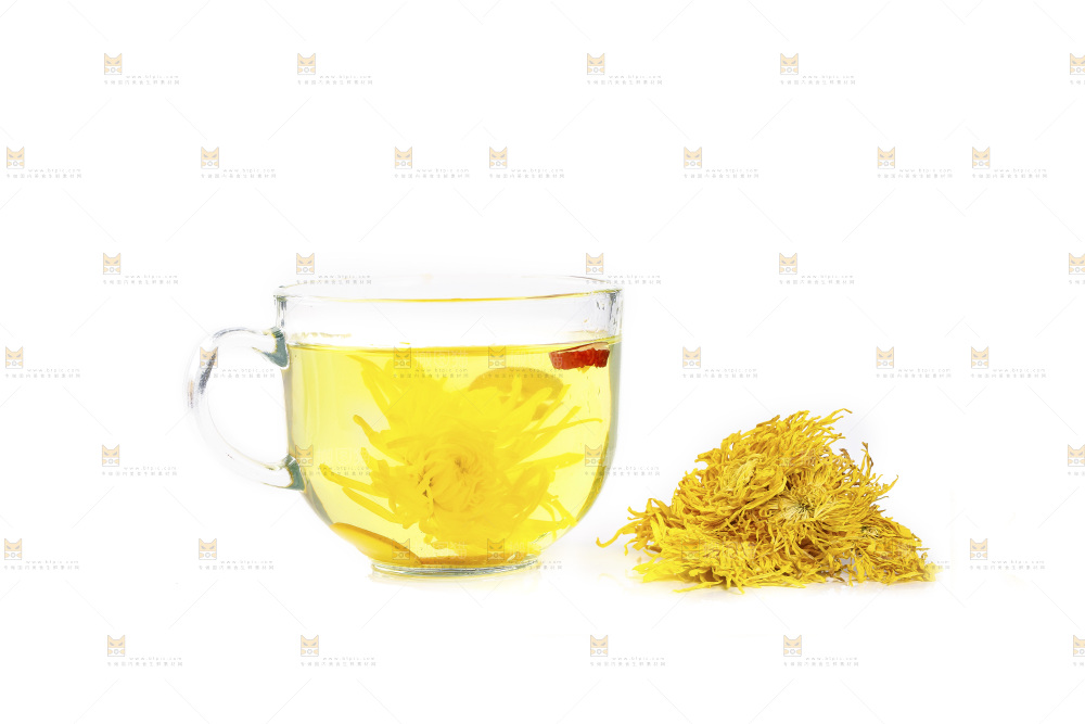 一杯金丝皇菊茶