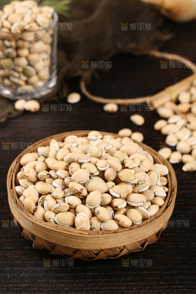 一篮云南白扁豆