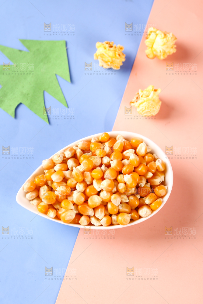 一碟玉米粒