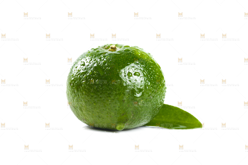 白底上的清香蜜橘