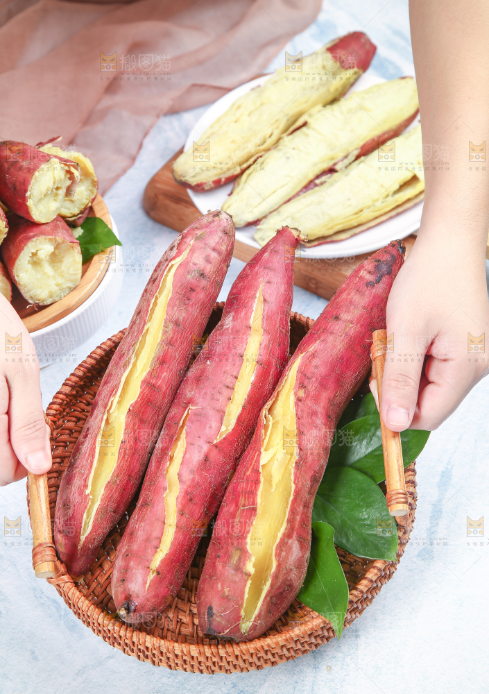 一篮板栗红薯