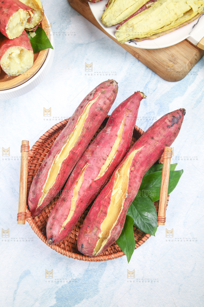 一篮板栗红薯