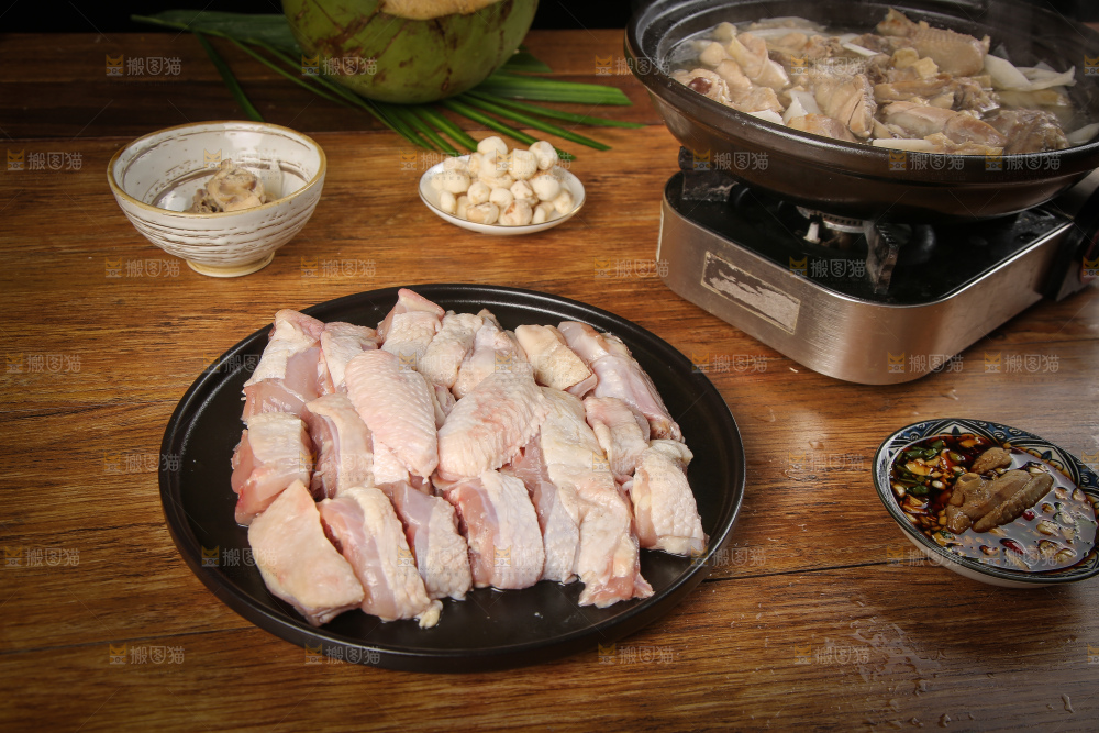 一盘鸡肉