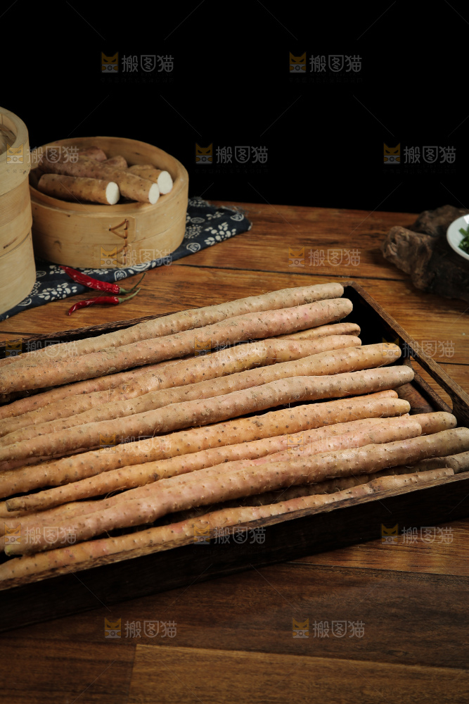 一盘铁棍山药